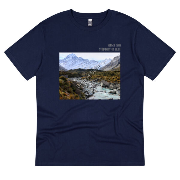 Curved creek from Mount Aoraki Thumbnail