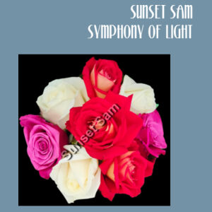 Rose posy - AS Colour Denim Carrie Tote Design