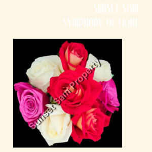 Rose posy - AS Colour Parcel Tote Design