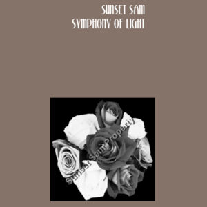 Black and white rose posy skirt Design