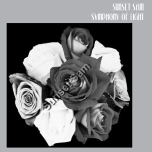 Black and white rose posy - AS Colour Womens Supply Crew Design