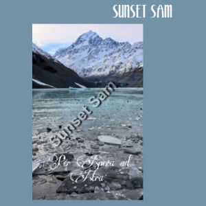 Aoraki, Pathway to the Stars, front photo - AS Colour Denim Carrie Tote Design