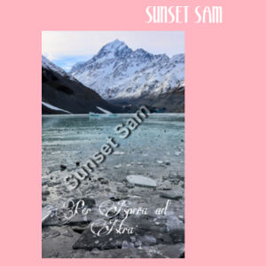 Aoraki, Pathway to the Stars, front photo - AS Colour Carrie Tote Bag  Design