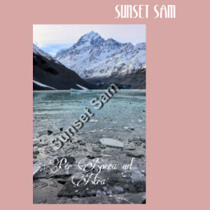 Aoraki, Pathway to the Stars, front photo - AS Colour Womens Maple Faded Tee Design