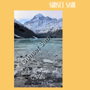Aoraki, Pathway to the Stars, front photo - AS Colour Womens Classic Tee Design