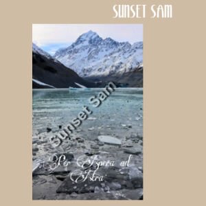 Aoraki, Pathway to the Stars, front photo - AS Colour Womens Maple Curve Tee Design
