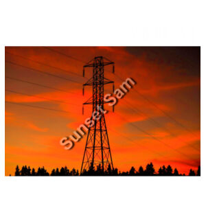 Sunset Powerline - AS Colour Womens Maple Tank Design