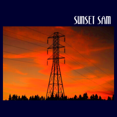 Sunset Powerline - Thread Project Unisex Summer Tee Design
