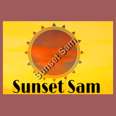 Sunset Powerline, photo on back - Cloke Mens Origin Hoodie Design