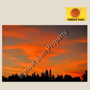 Sunset Swirl - Heavy Duty Canvas Tote with Gusset  Design