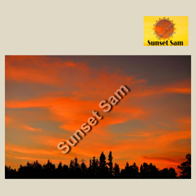 Sunset Swirl - Heavy Duty Canvas Tote with Gusset  Design