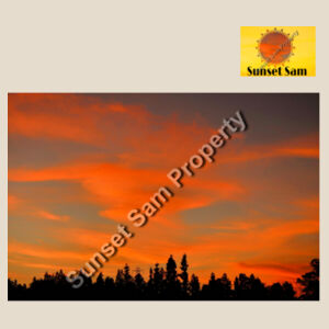 Sunset Swirl - Heavy Duty Canvas Tote Bag Design