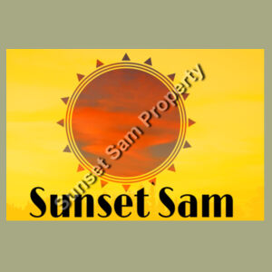 Sunset Swirl, Photo on back - Syzmik Mens Streetworx Tee  Design