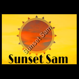 Sunset Swirl, Photo on back - AS Colour Mens Staple Recycled Tee Design