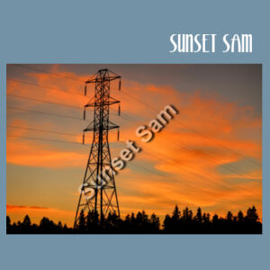 Sunset Powerswirl - AS Colour Denim Carrie Tote Design