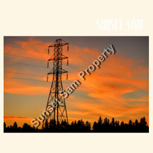 Sunset Powerswirl - AS Colour Parcel Tote Design