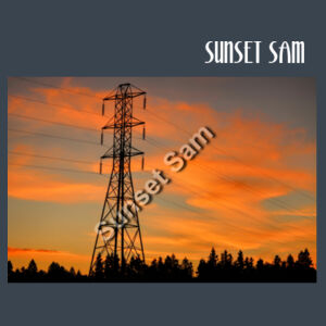 Sunset Powerswirl - AS Colour Carrie Tote Bag  Design