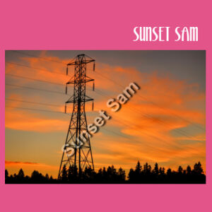 Sunset Powerswirl - AS Colour Womens Relax Hood Design