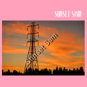 Sunset Powerswirl - AS Colour Womens Sophie Long Sleeve Tee Design