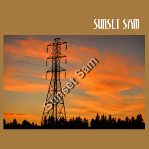 Sunset Powerswirl - AS Colour Womens Sunday Singlet Design
