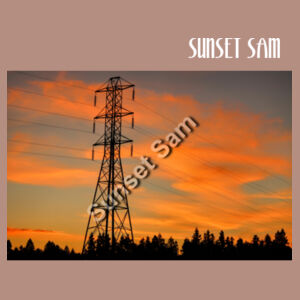 Sunset Powerswirl - AS Colour Womens Classic Tee Design