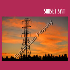 Sunset Powerswirl - Biz Collection Ladies Ice Tee Design