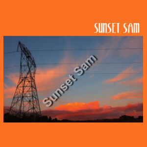 Sunset Line - Cloke Womens Silhouette Tee Design