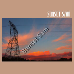 Sunset Line - AS Colour Carrie Tote Bag  Design