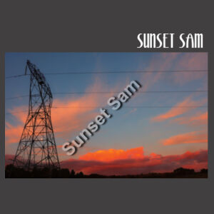 Sunset Line - AS Colour Womens Relax Faded Hood Design