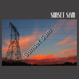 Sunset Line - AS Colour Women's Faded Relax Crew Design