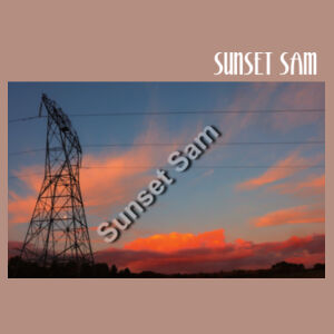 Sunset Line - AS Colour Women's Relax Crew Design
