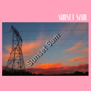 Sunset Line - AS Colour Womens Sophie Long Sleeve Tee Design