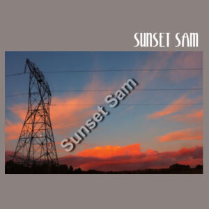 Sunset Line - AS Colour Womens Heavy Faded Tank Design