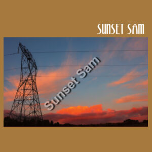 Sunset Line - AS Colour Womens Sunday Singlet Design