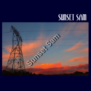 Sunset Line - AS Colour Womens Shallow Scoop Tee Design