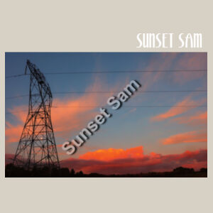 Sunset Line - AS Colour Womens Maple Curve Tee Design