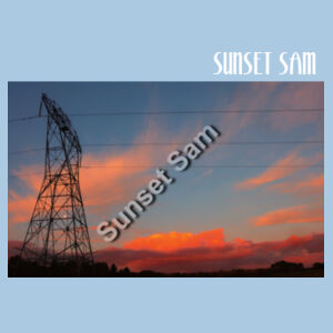 Sunset Line - Cloke Women's Standard Crew Neck Sweat Design