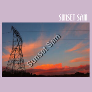 Sunset Line - AS Colour Womens Maple Tee Design