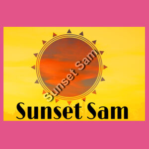 Sunset Cow, photo on back - AS Colour Mens Relax Hood Design