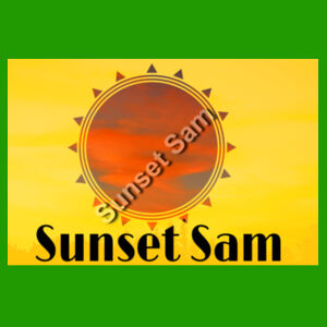 Sunset Cow, photo on back - C-Force Mens Classic T Shirt Design