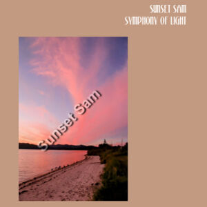 Beach sunset, front - AS Colour Carrie Tote Bag  Design