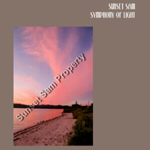 Beach sunset, front - AS Colour Womens Terry Skirt Design