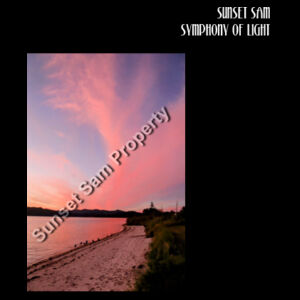 Beach sunset, front - AS Colour Womens Saturday Dress Design