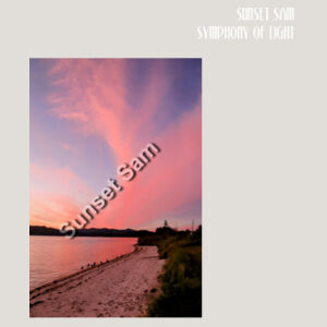 Beach sunset, front - AS Colour Women's Faded Relax Crew Design