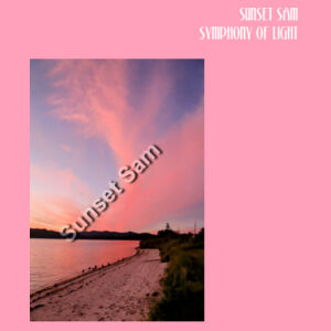 Beach sunset, front - AS Colour Womens Sophie Long Sleeve Tee Design