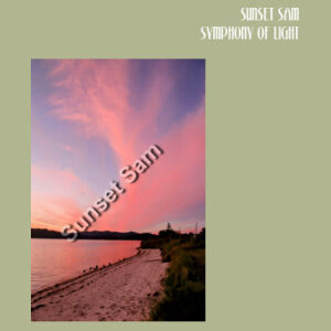 Beach sunset, front - AS Colour Womens Upside Tank Design