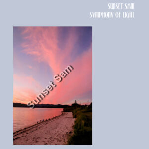 Beach sunset, front - AS Colour Womens Classic Tee Design