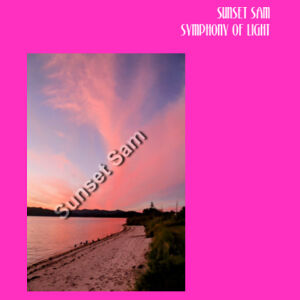 Beach sunset, front - JB's Ladies Tee Design