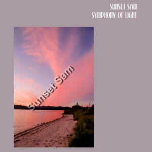 Beach sunset, front - AS Colour Womens Crop Tee Design