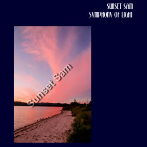Beach sunset, front - AS Colour Womens Shallow Scoop Tee Design